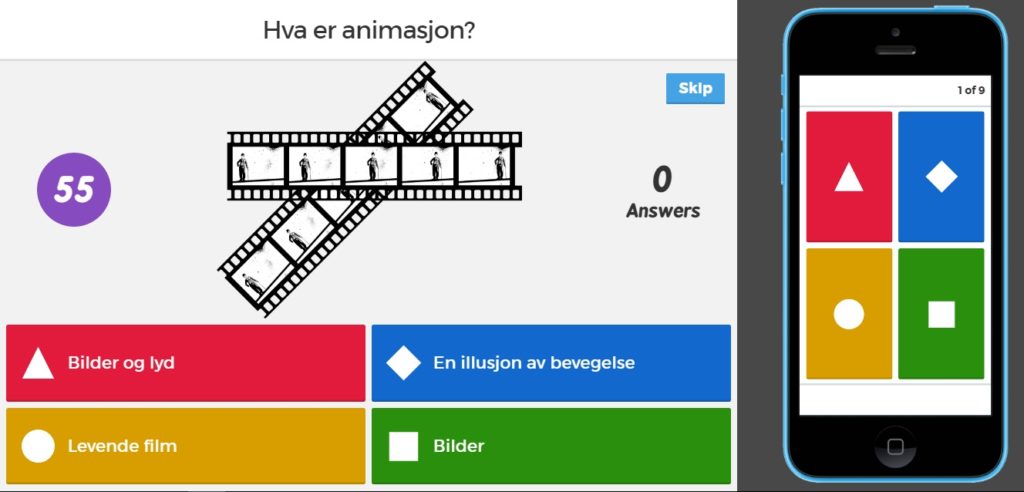 Kahoot quiz eller survey - Digital kreativitet i barnehagen